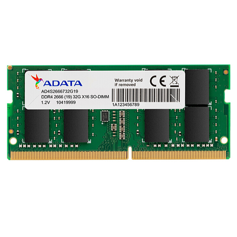 威刚 DDR4 32GB 笔记本内存