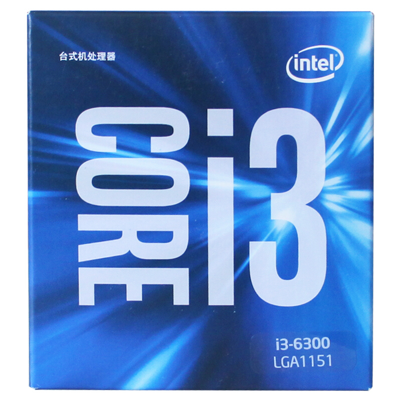 Intel i3 6300