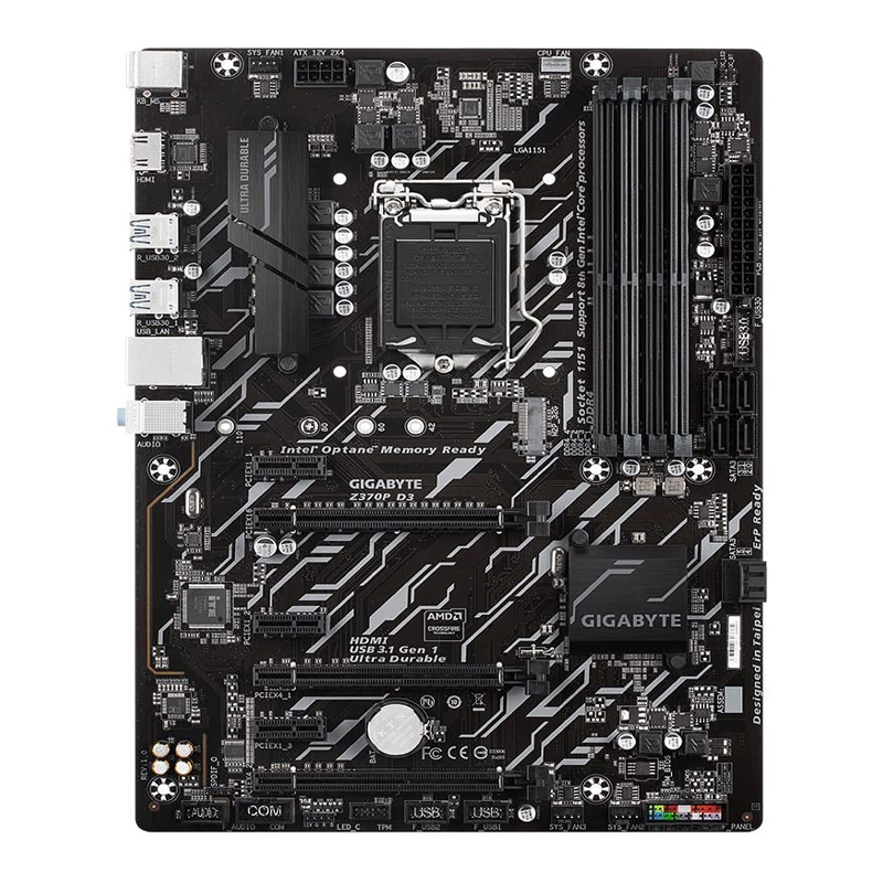 技嘉Z370P D3